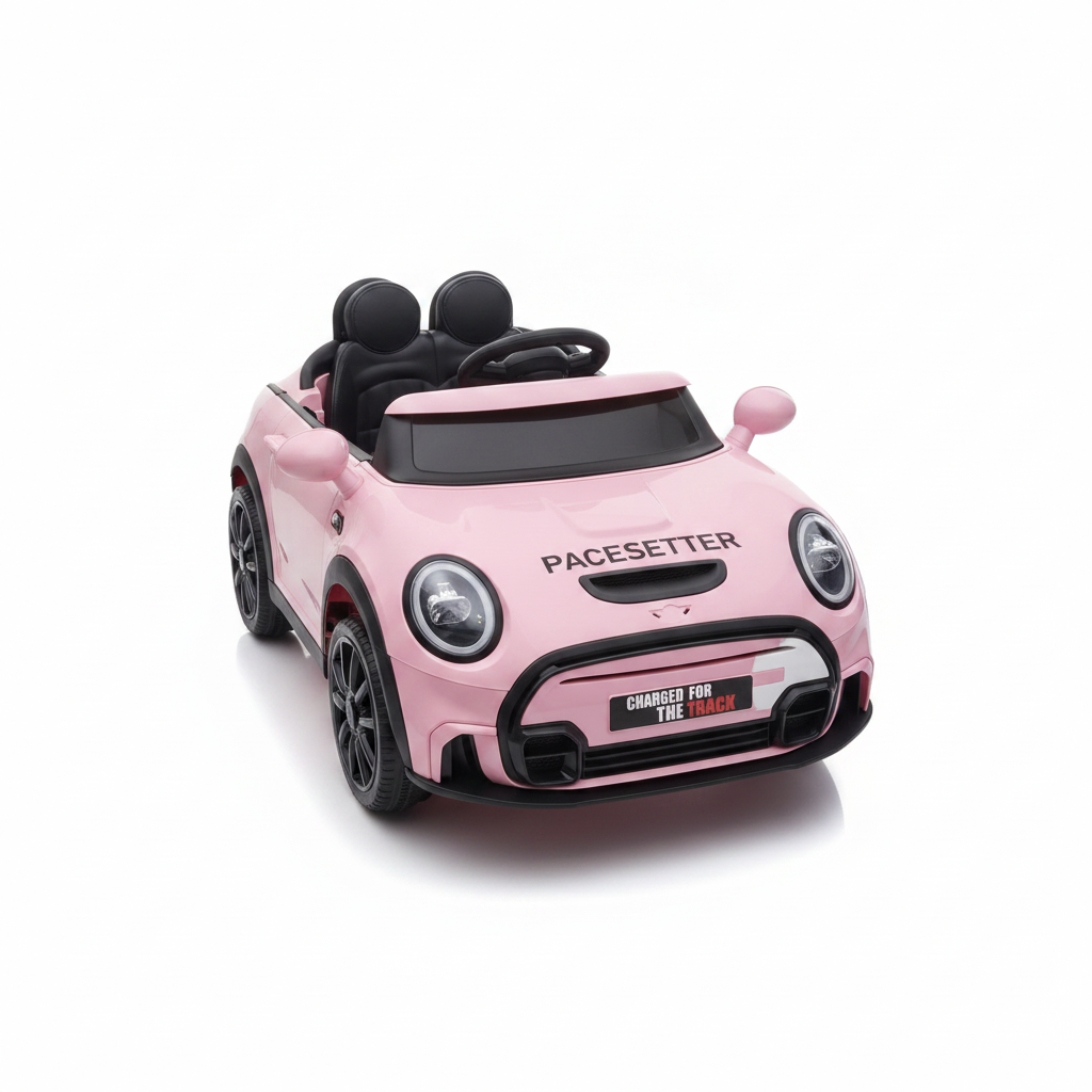 PACESETTER Pink Electric Ride-On Car - Charged for the Track