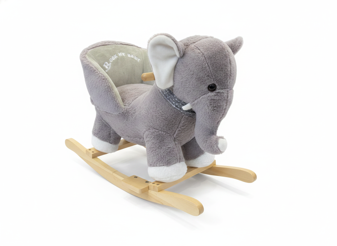 Rock My Baby Elephant Rocker