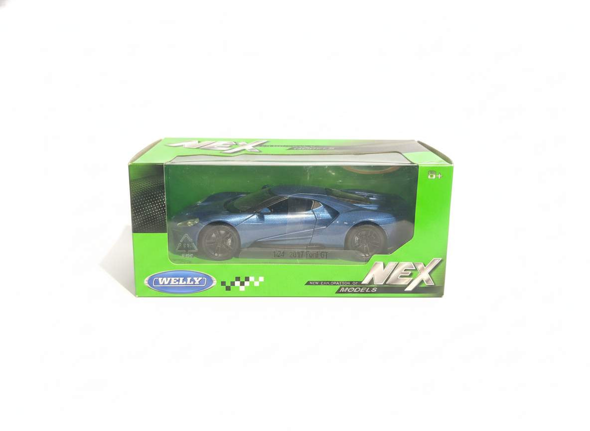 WELLY NEX 1:24 2017 Ford GT Die-Cast Model Car