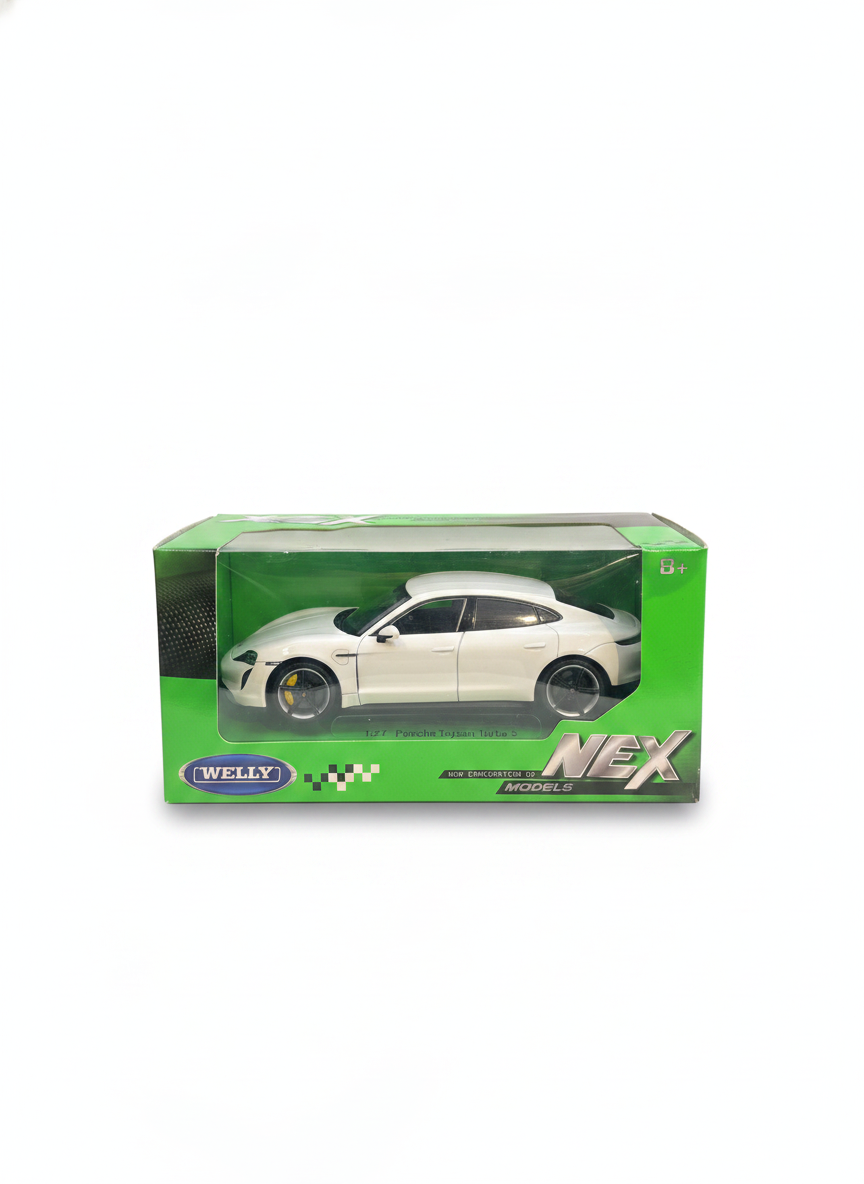 WELLY NEX MODELS 1:24 Porsche Taycan Turbo S Die-Cast Model