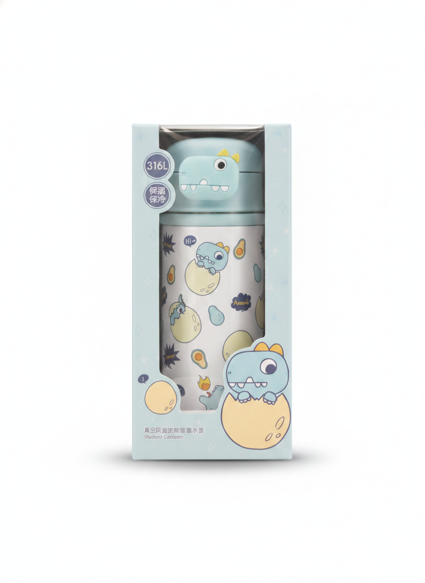 Dinosaur Vacuum Insulated Student Canteen
