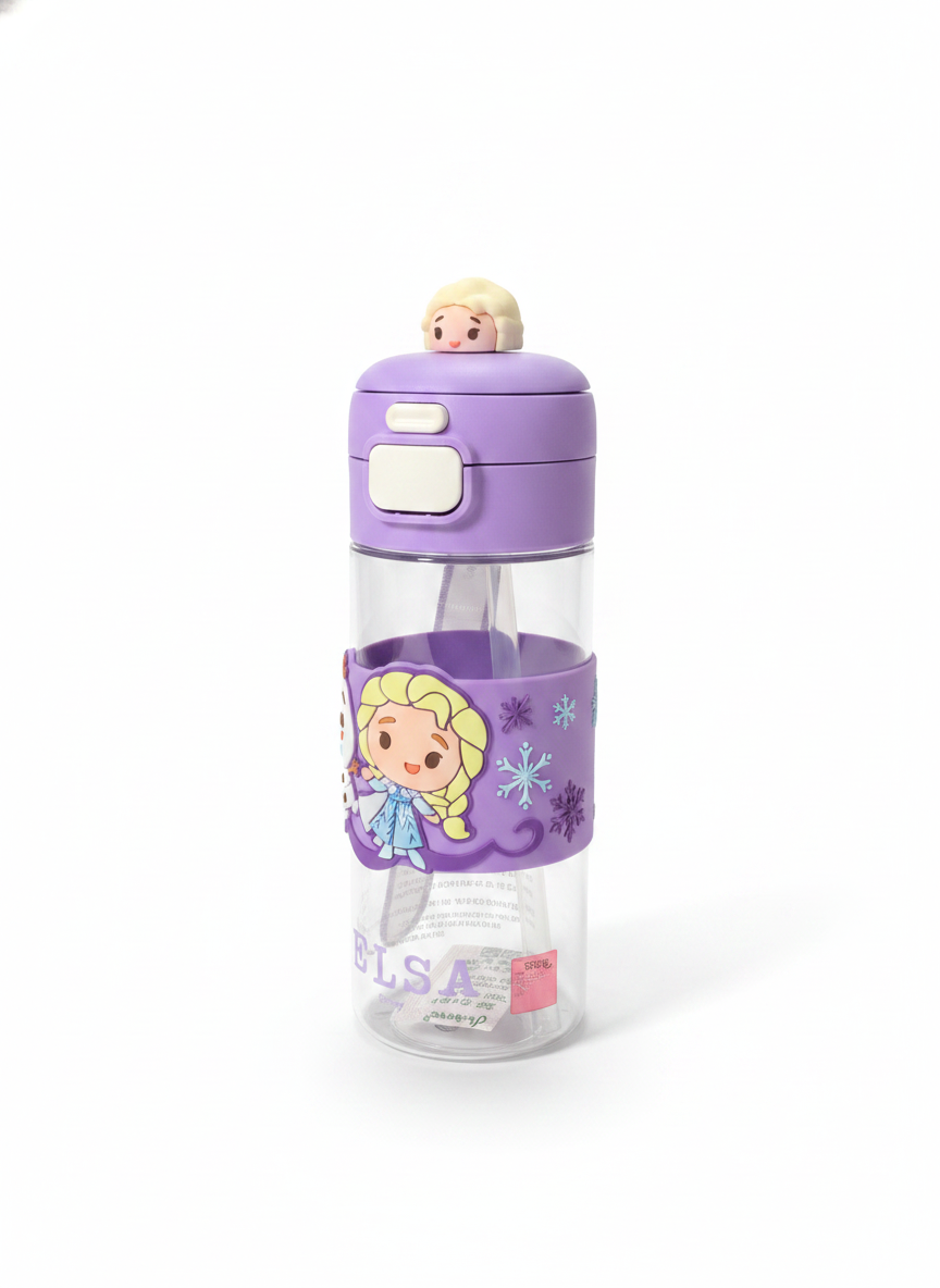 Disney Frozen Elsa Character Water Bottle