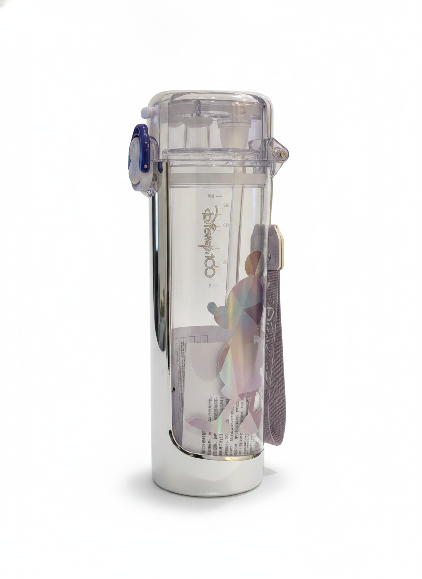Disney Holographic Mickey Mouse Water Bottle