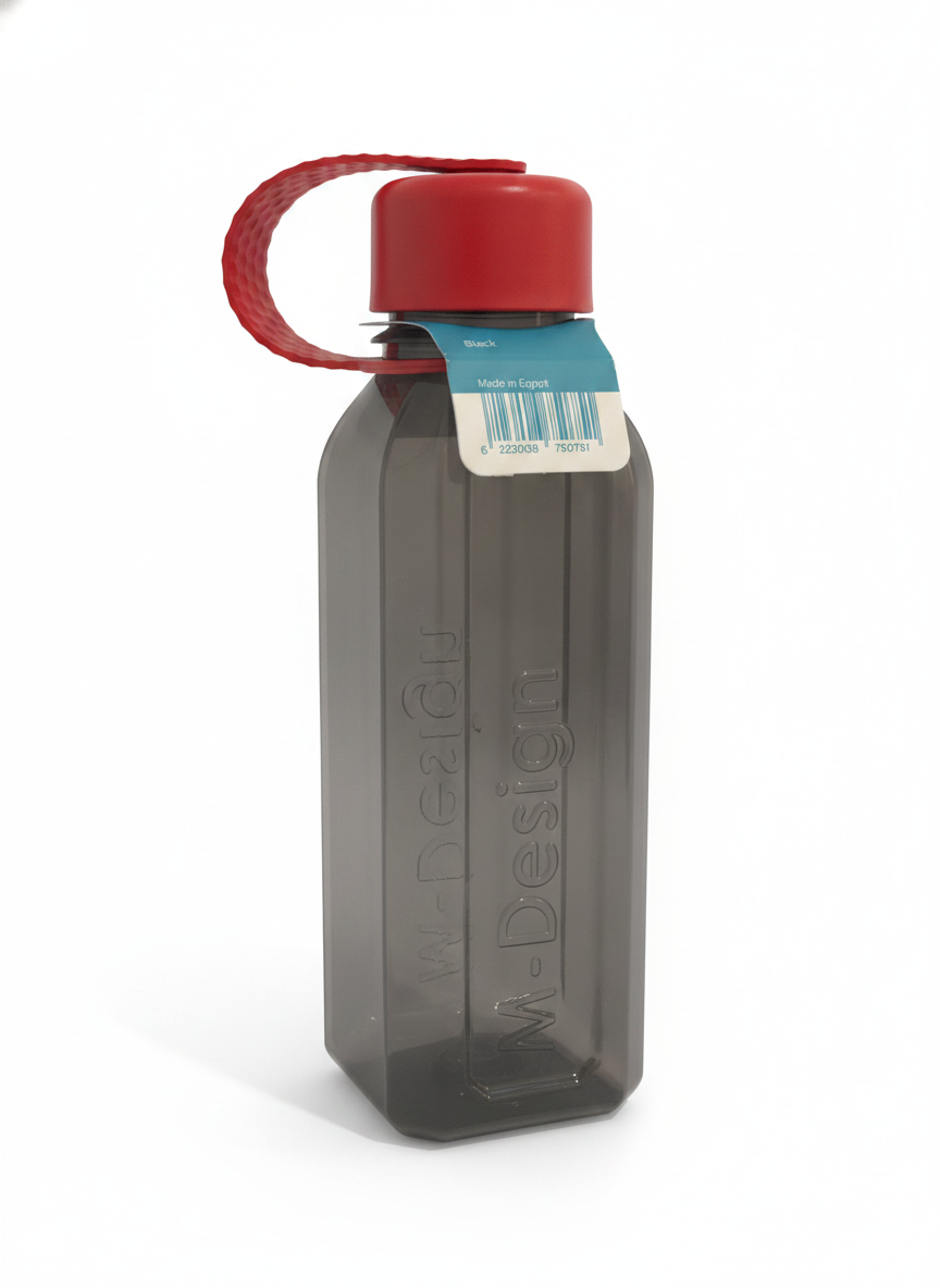 M.Design Black Water Bottle