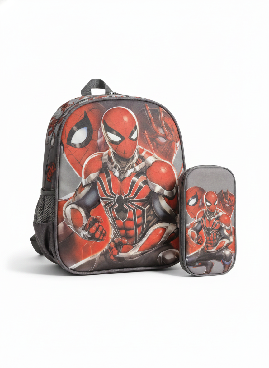 Spider-Man Armored Suit pencil case & launch bag