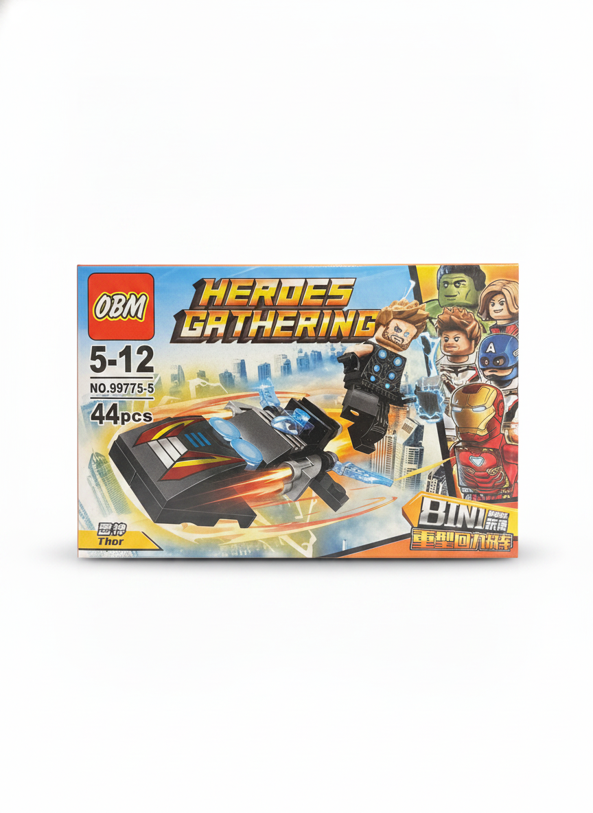 OBM Heroes Gathering Thor Building Blocks Set