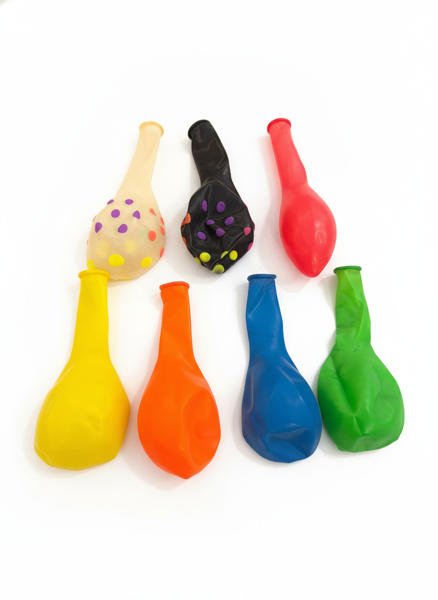 Assorted Colorful Play Balloon (1 pack)