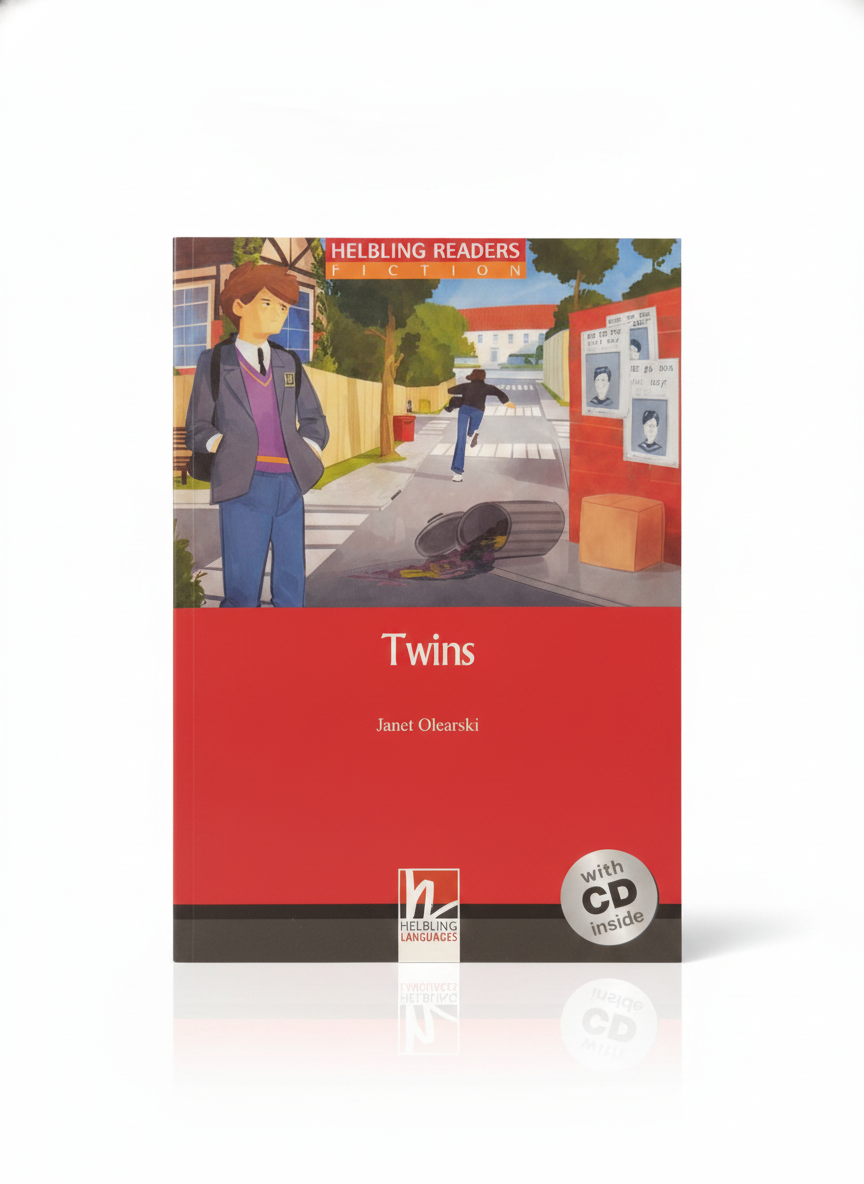 Helbling Readers Fiction: Twins by Janet Olearski (with CD)