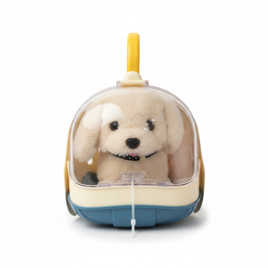 Sparkle Puppy Pet Carrier Toy