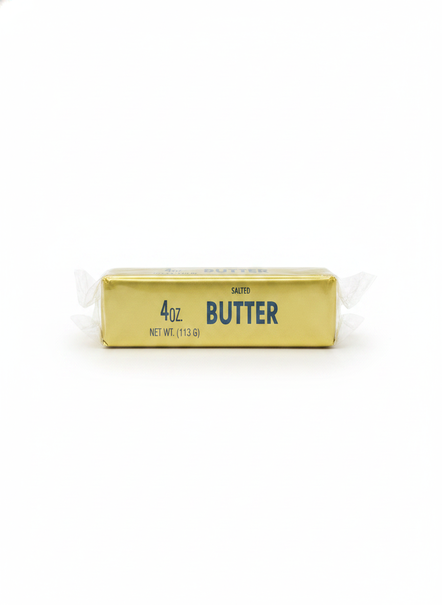 Realistic Salted Butter Play Food Squishy