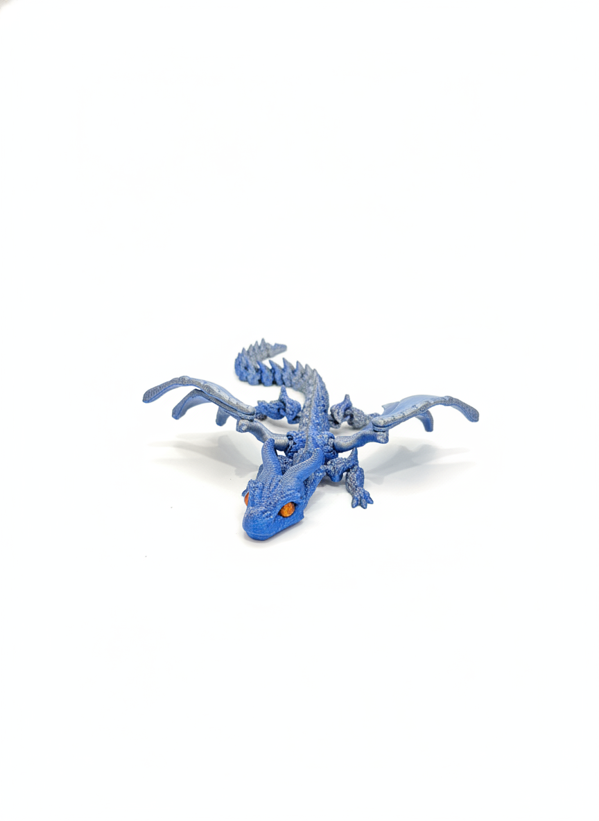 Articulated Flexi Dragon Toy