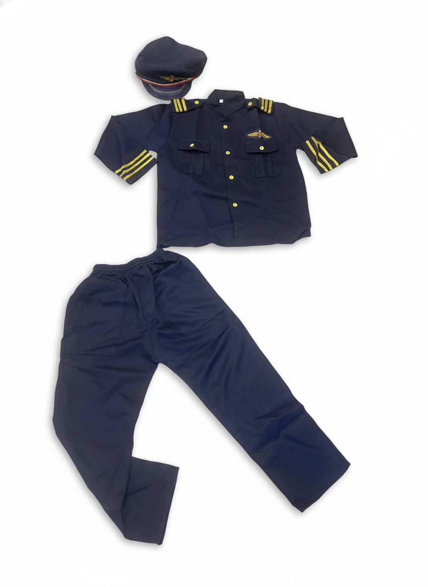 Kids' Deluxe Pilot Costume Set