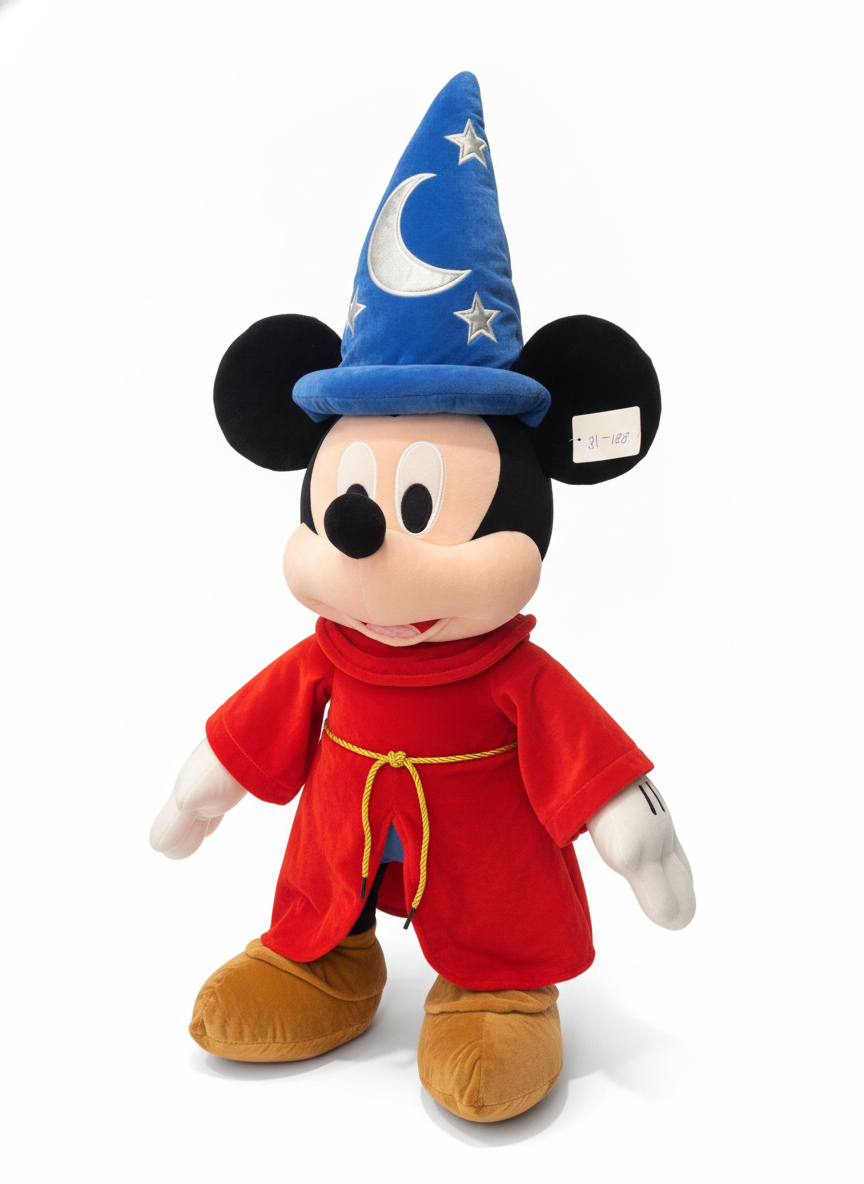 Large Mickey Mouse Sorcerer's Apprentice Plush Toy