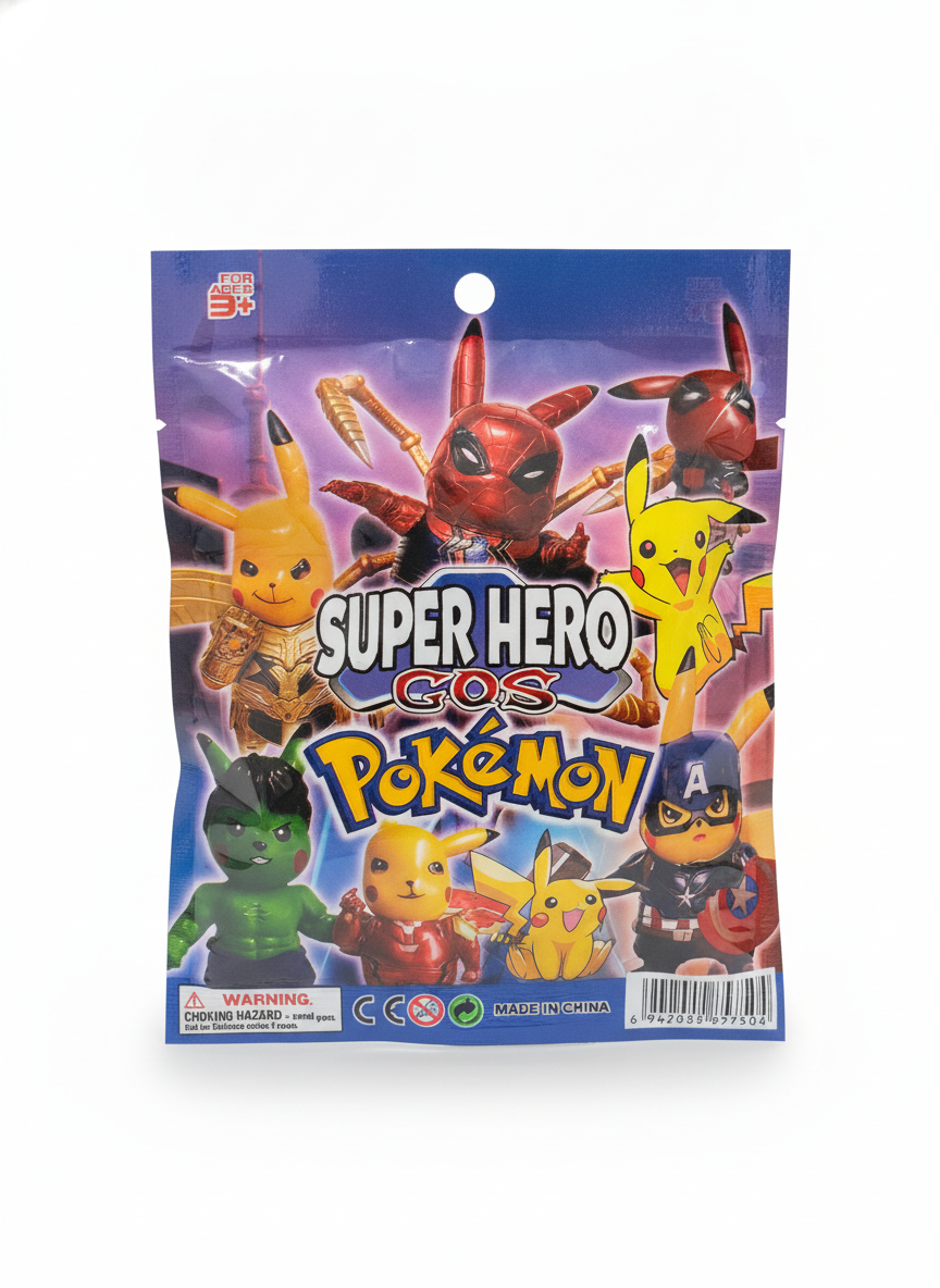 Super Hero GOS Pokémon Collectible Figures