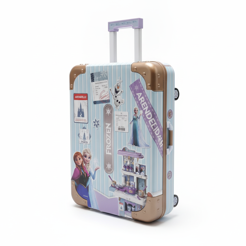 Frozen Roleplay Kitchen Toy Suitcase