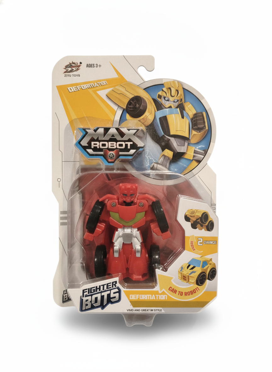 Ziyu Toys Max Robot Fighter Bots Deformation Toy