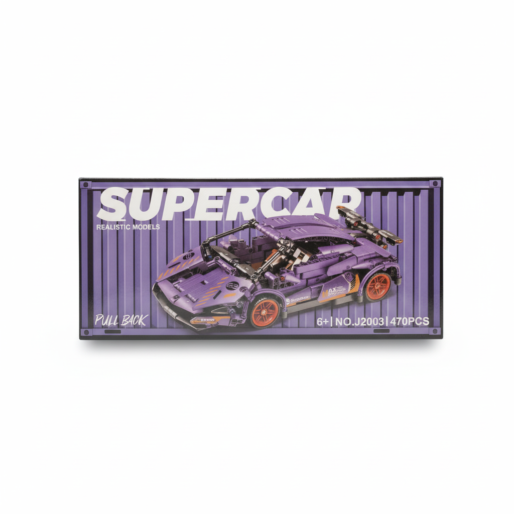 SUPERCAR REALISTIC MODELS - PULL BACK (NO.J2003)