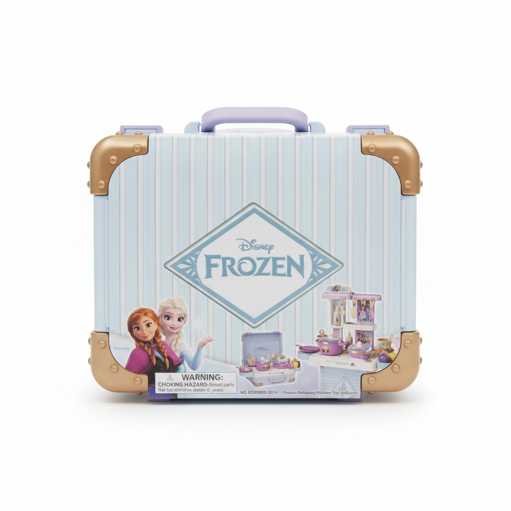 Frozen Roleplay Kitchen Toy Suitcase