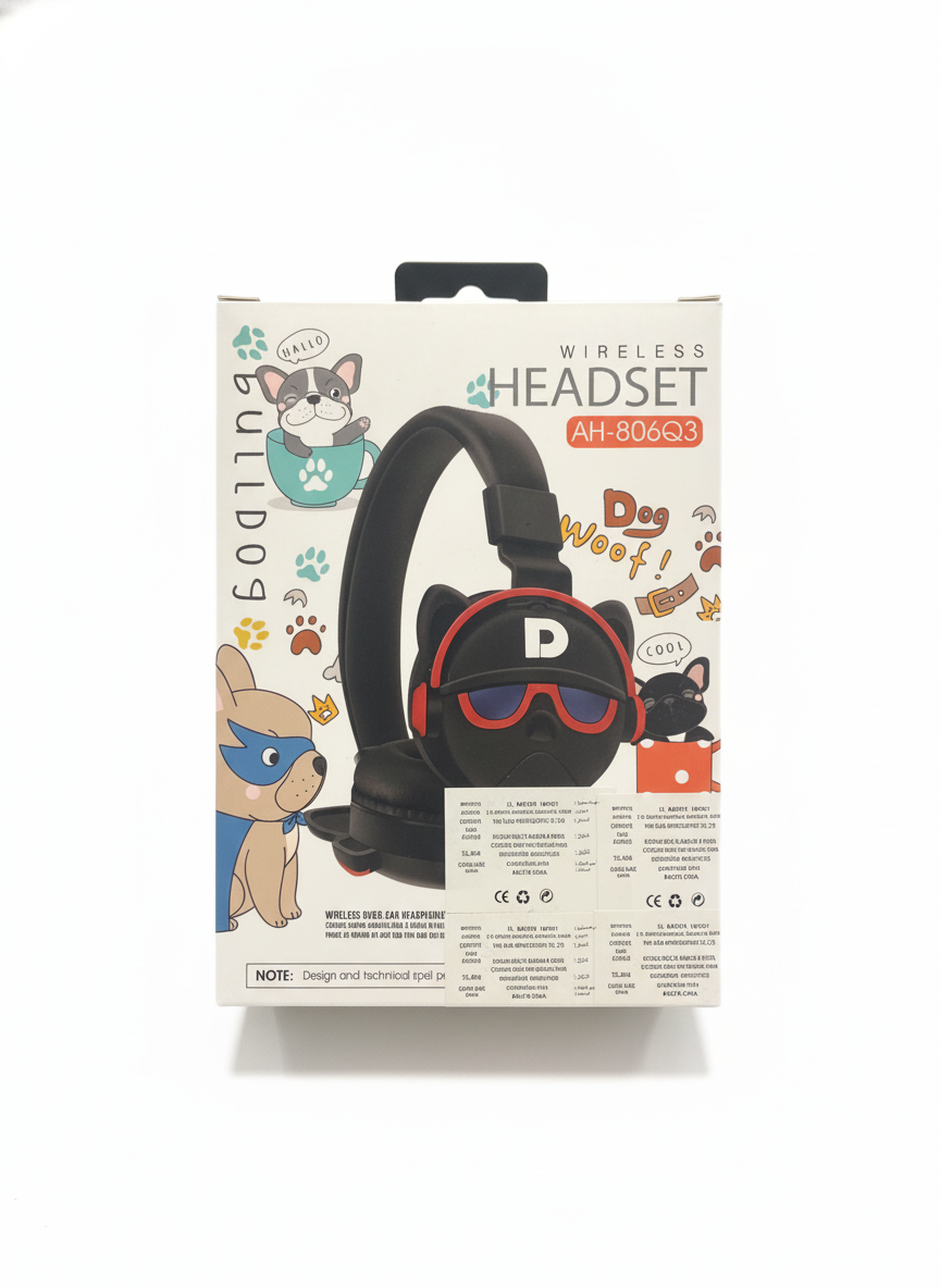 BULLDOG Wireless Over-Ear Headphones AH-806Q3