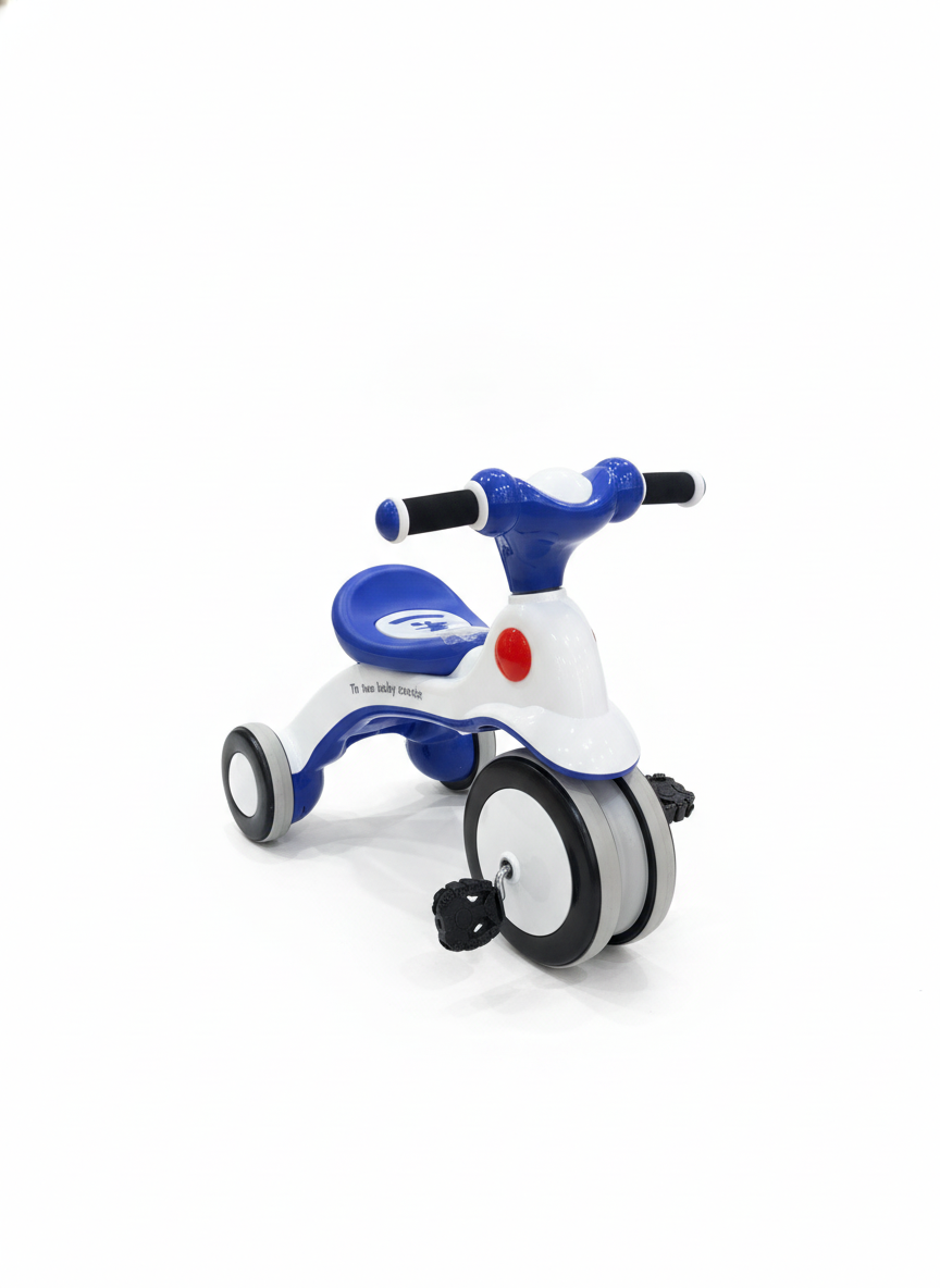 Toddler Tricycle with Parental Push Handle