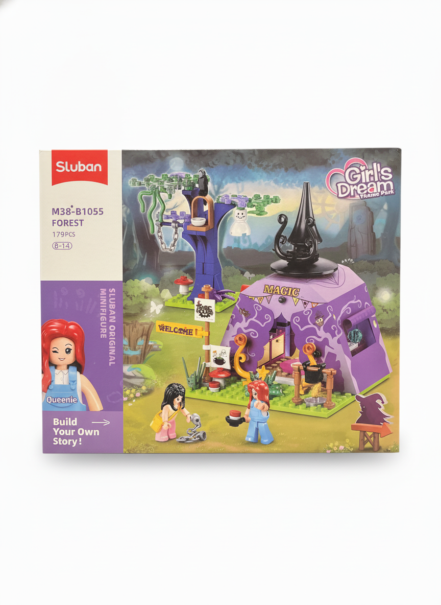Sluban M38-B1055 FOREST Girl's Dream Theme Park Building Set