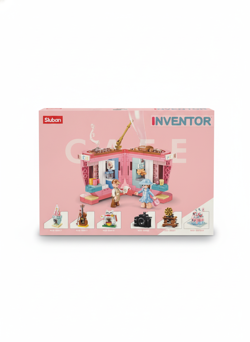 Sluban Inventor Cafe Building Blocks Set
