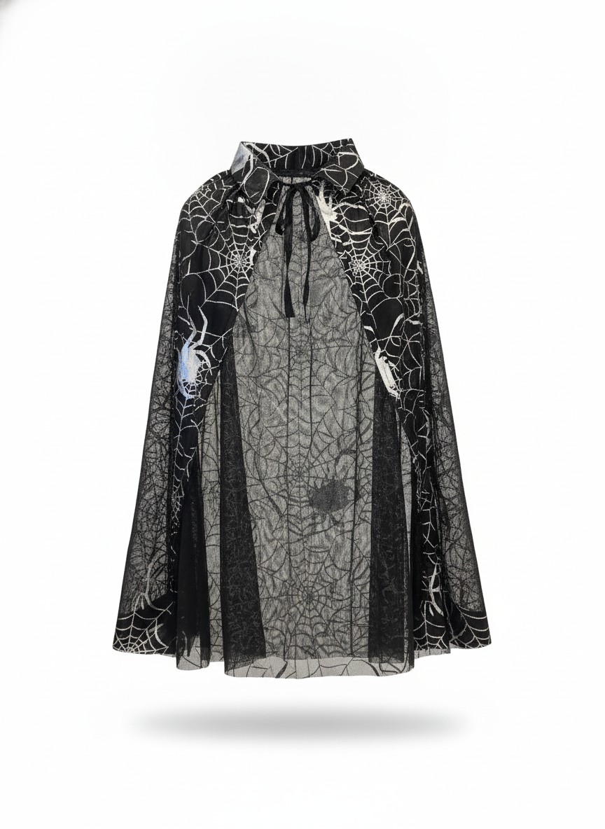 Spiderweb Costume Cape