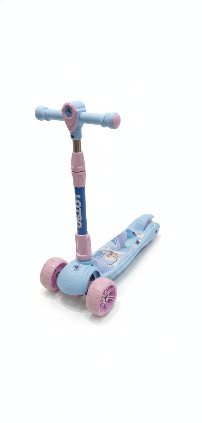 JOTO Disney Frozen 3-Wheel Kids Scooter