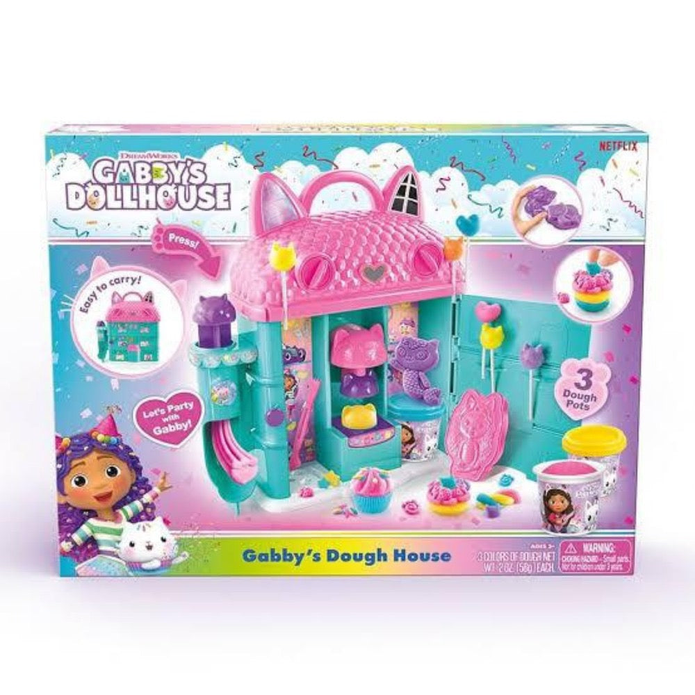 Gabby's Dollhouse House Let's Party With Gabby 3 Dough Pots