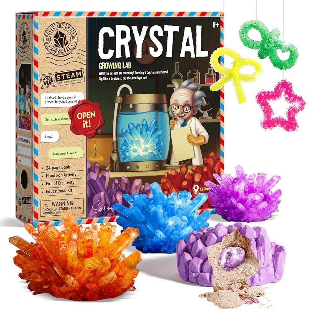Steam Fun Educational Crystals And Rocks