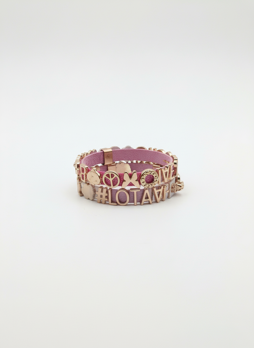 SO! Rose Gold Message Bands Kit