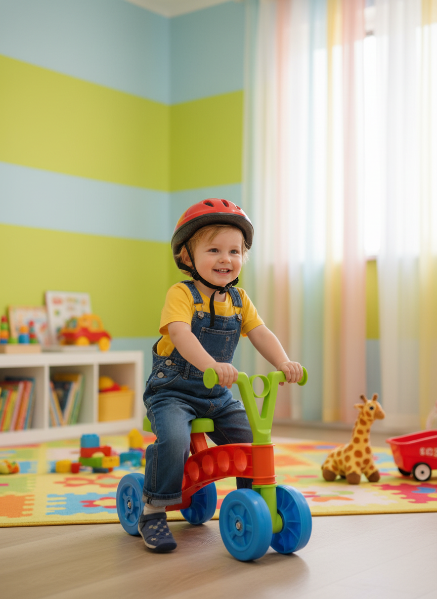 The Deluxe Children's Car: Child's First Ride On