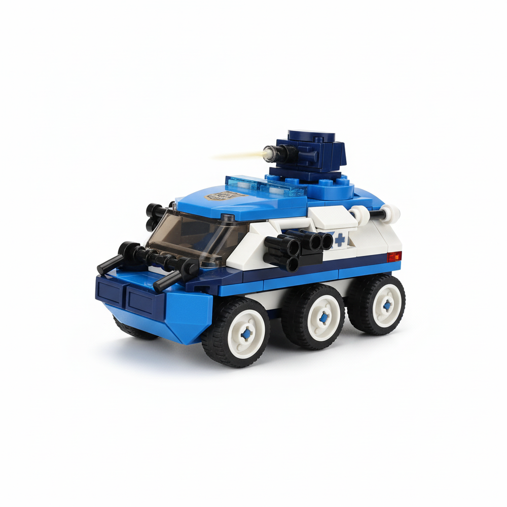 Sluban Police M38-B0760C 4-in-1 Building Blocks Set