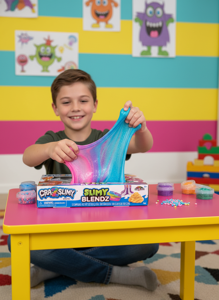 Slime Blends 12 Bright Colors