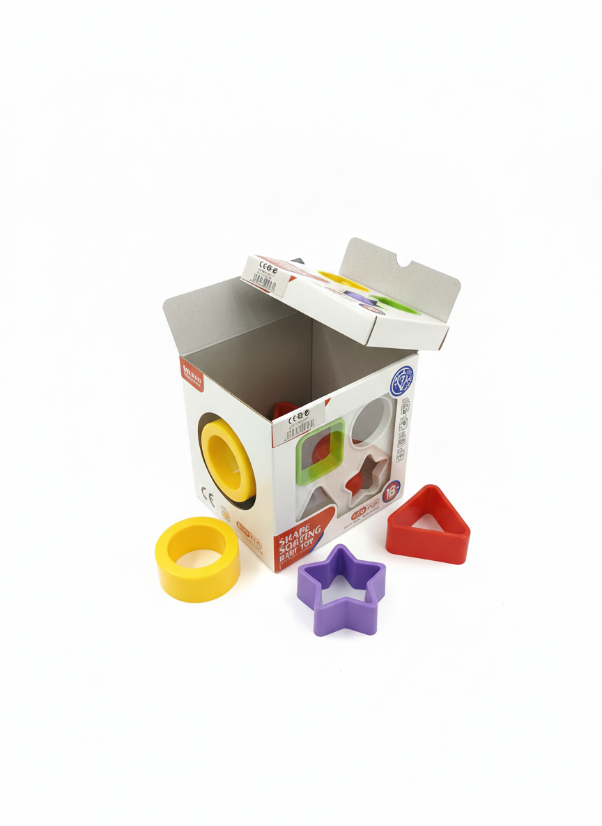 Shape Sorting Baby Toy for Early Education