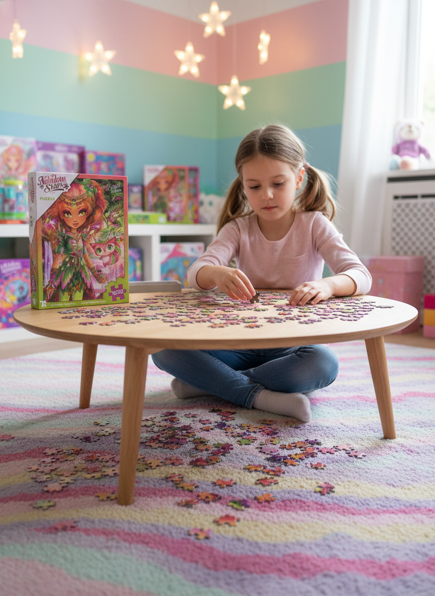 Glitter Puzzle Hazelia And Elena 1000 PCS