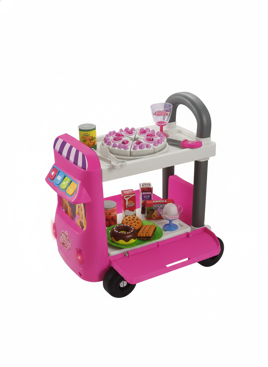 Sweet Bakery Multi - Function Tableware Carts