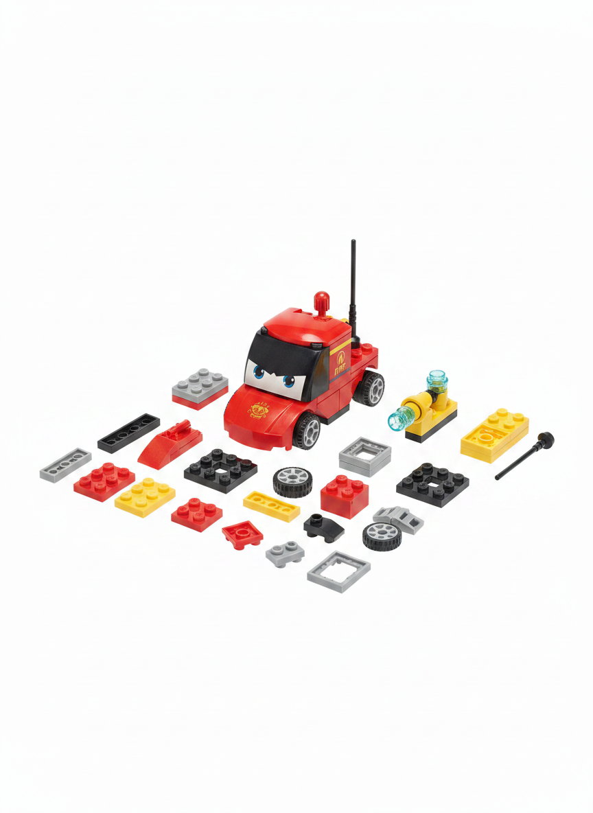 Sluban Power Bricks M38-B1072F Fire Truck