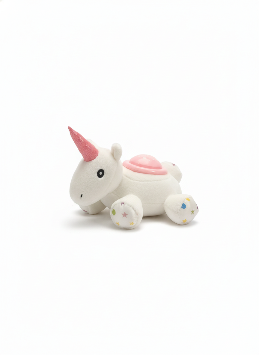 Whimsical Starry Unicorn Turtle Plush