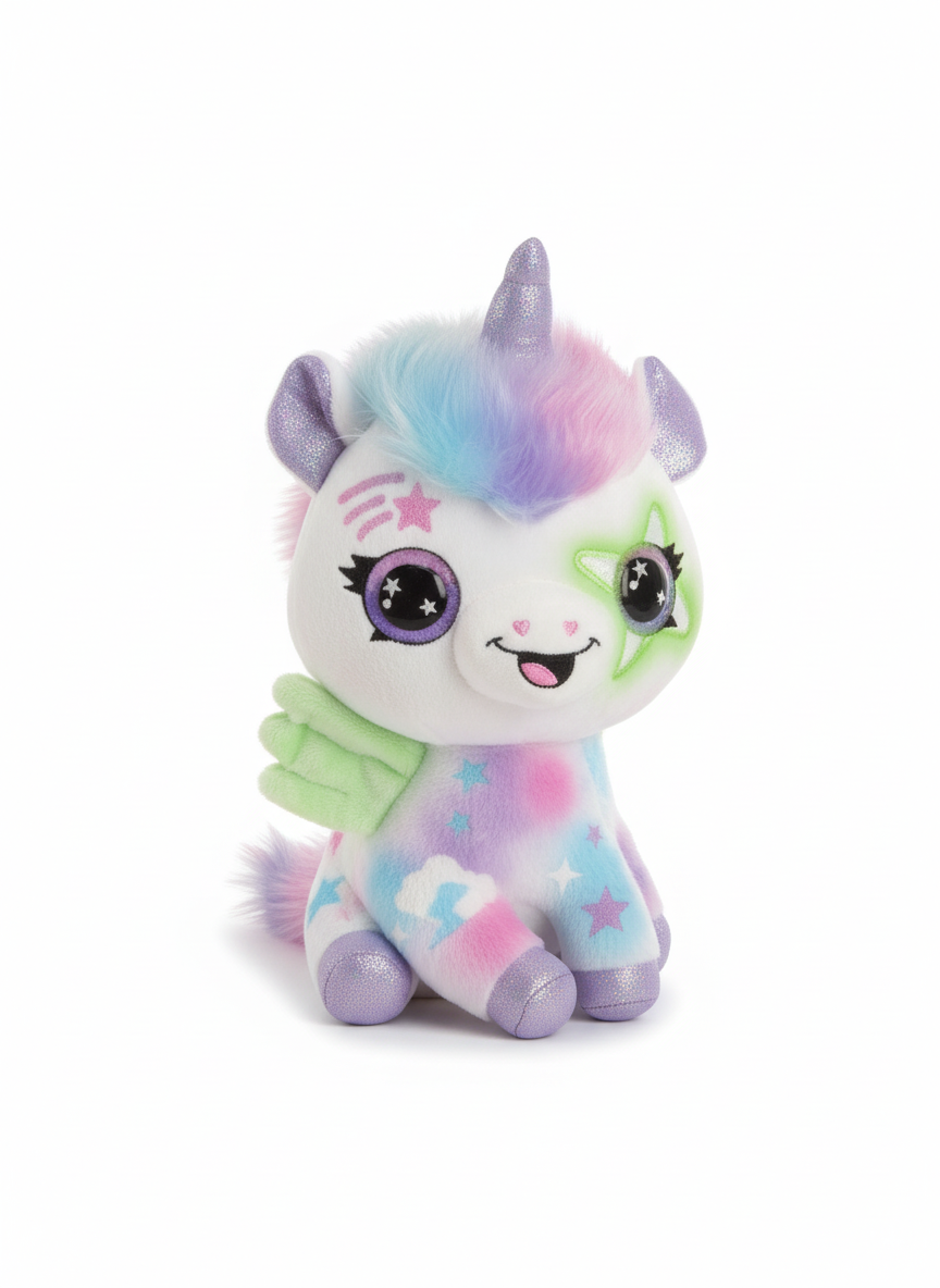 Air Brush Plush Magic Unicorn