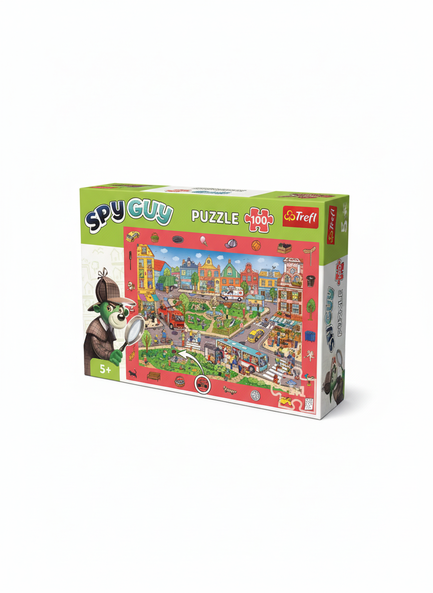 Spy Guy Trefl puzzle 100 PSC