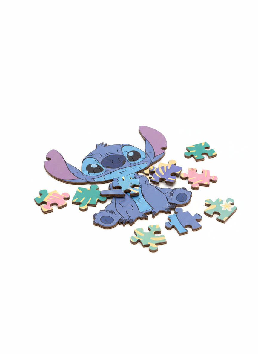 Wooden Puzzle 10 Unique Pieces Trefl Puzzle 50 PCS
