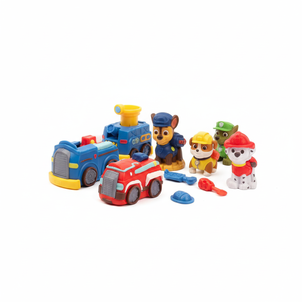 Paw Patrol Color Dough Play