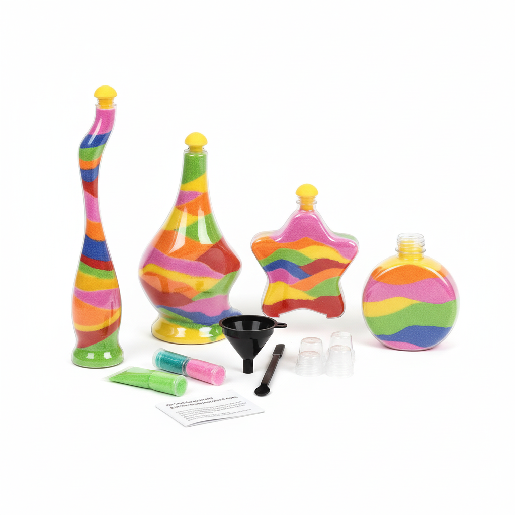 Color Day DIY Sand Art Room Decor Kit