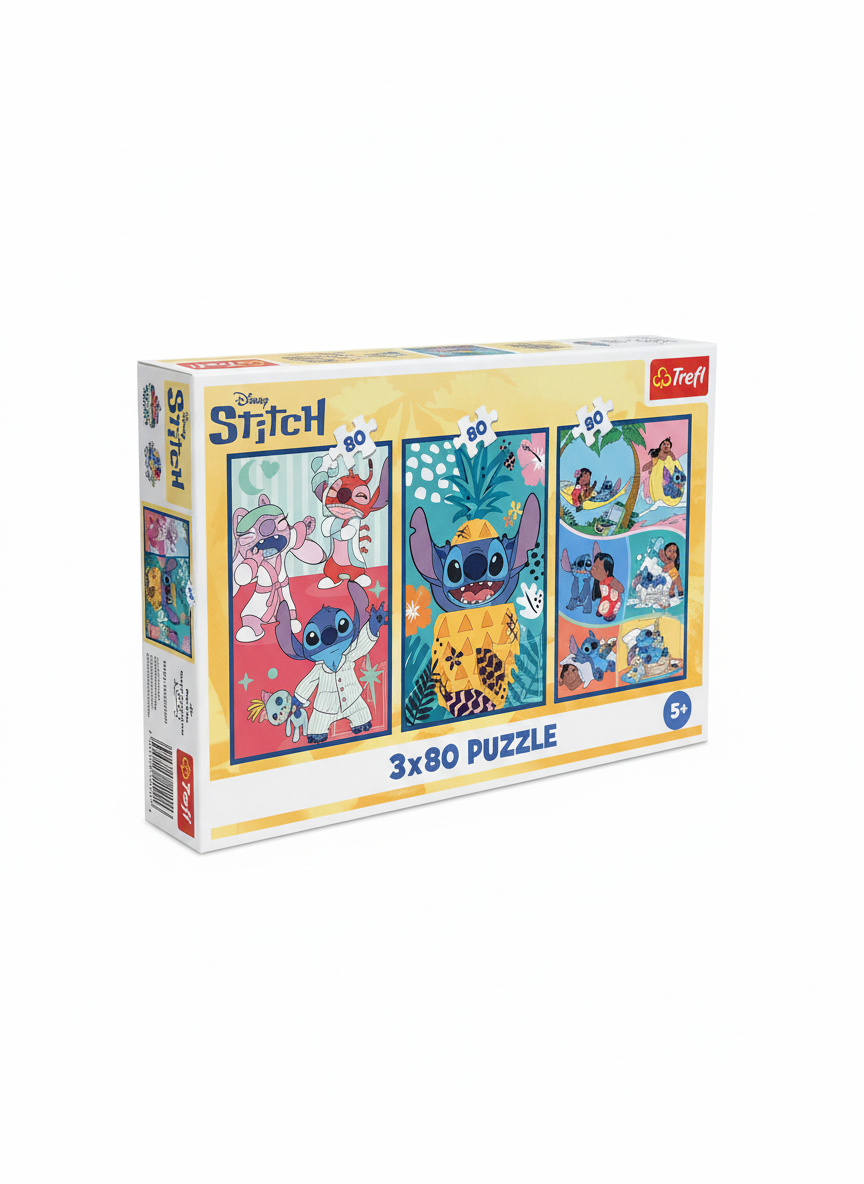 Stitch Trefl 3*80 Puzzle