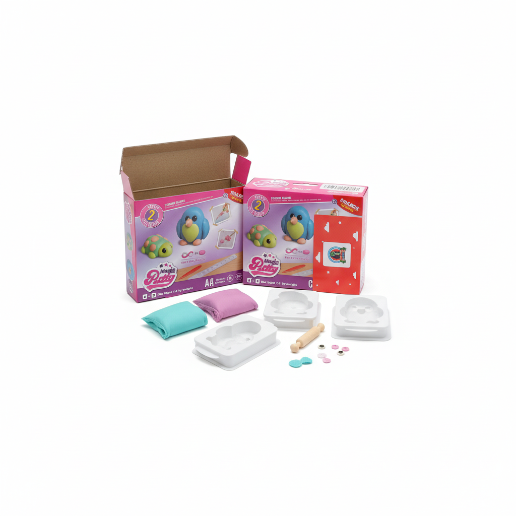 Paulinda Magic Putty: Create 2 Cute Erasers