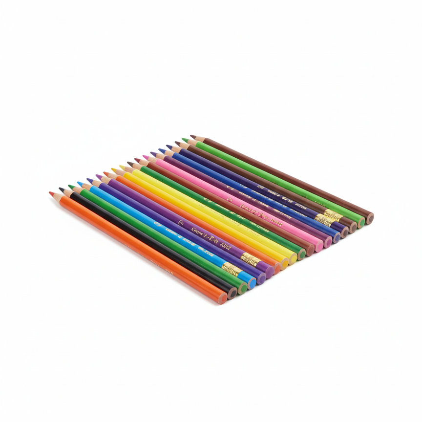 Cra-Z-Art 15 Erasable Colored Pencils (12 + 3 Bonus Pack!)