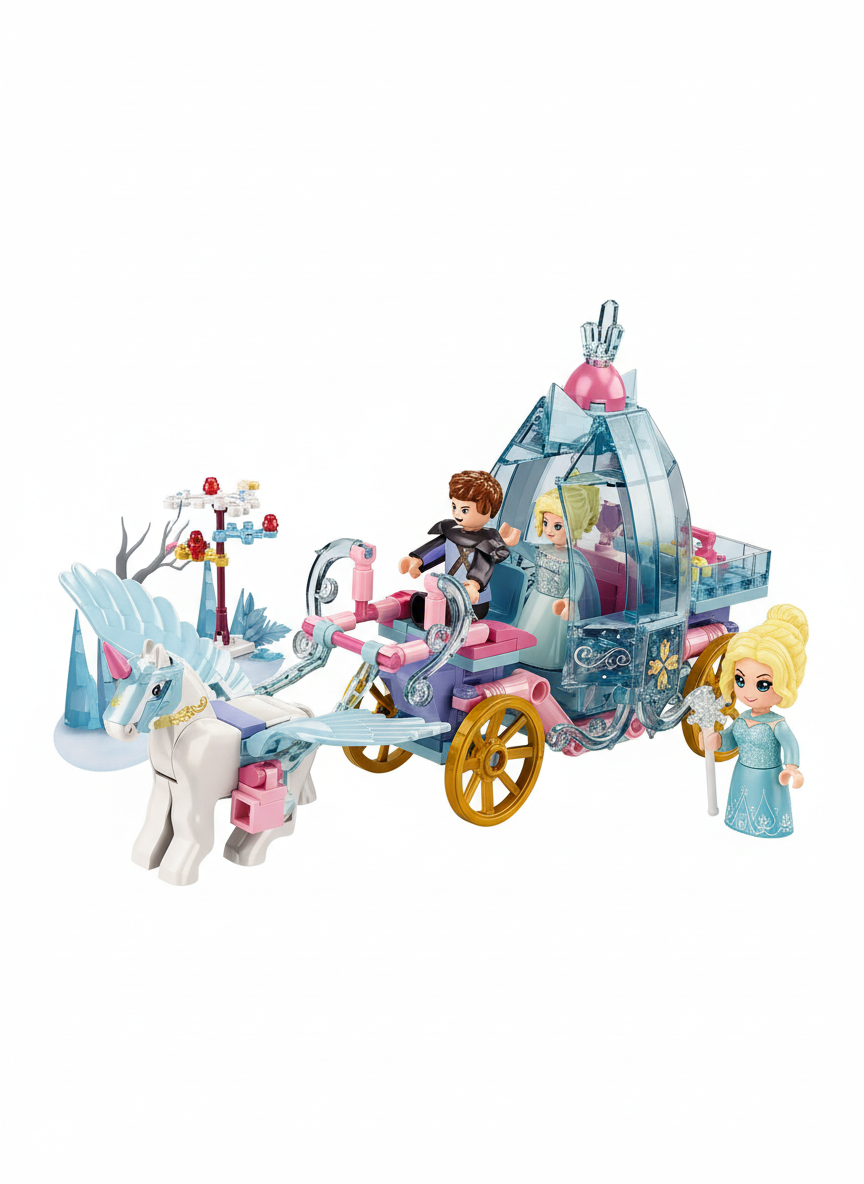 Fairy Tales of Winter-Carriage 191 PCS Lego