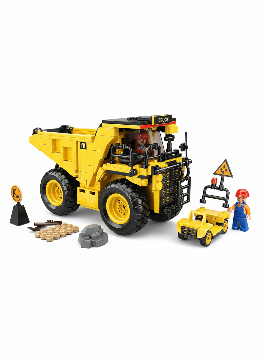 Town Construction-Mine Wagons 416Pcs Lego