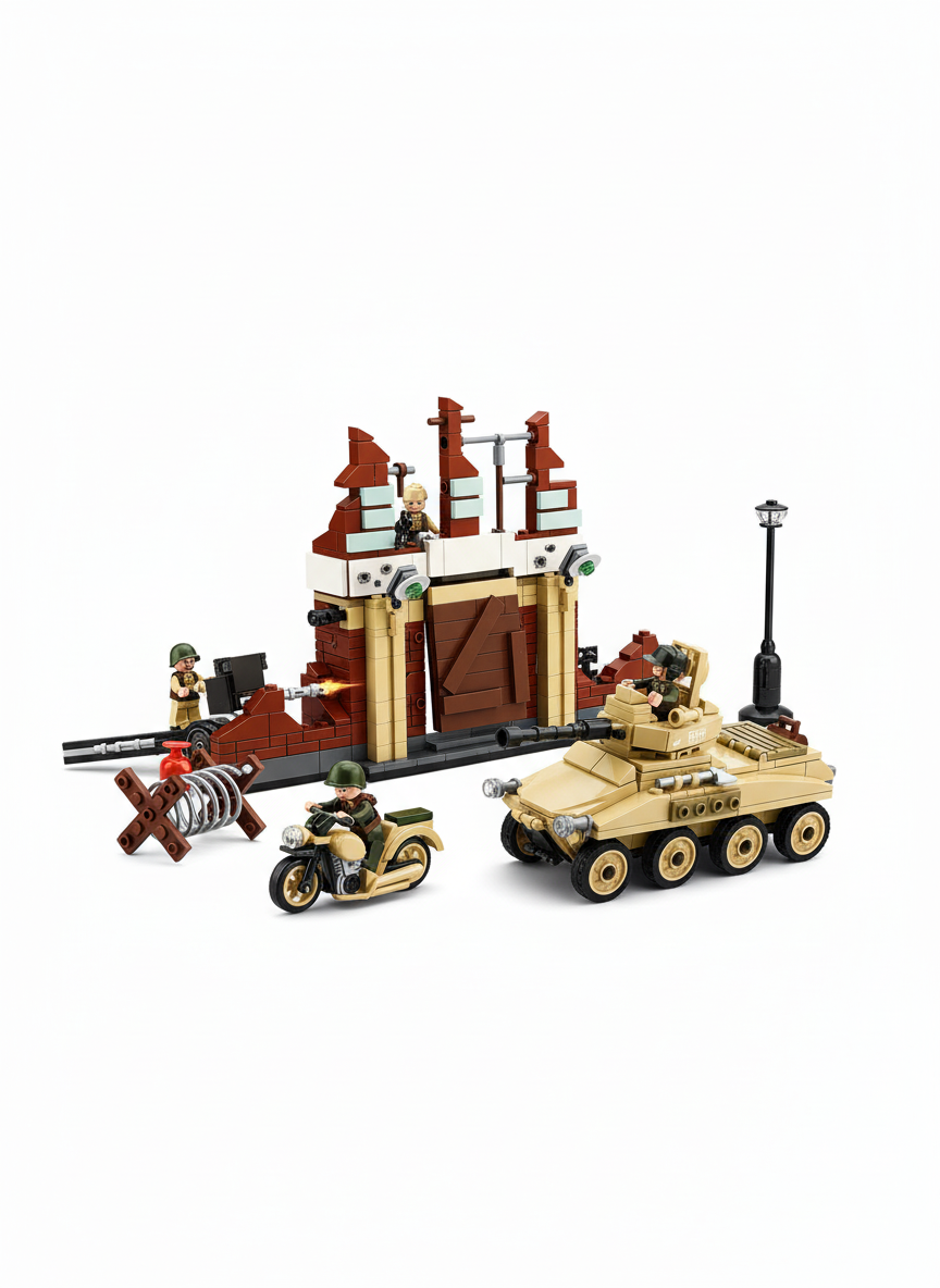 WWII 696 Tank 479 PCS Lego